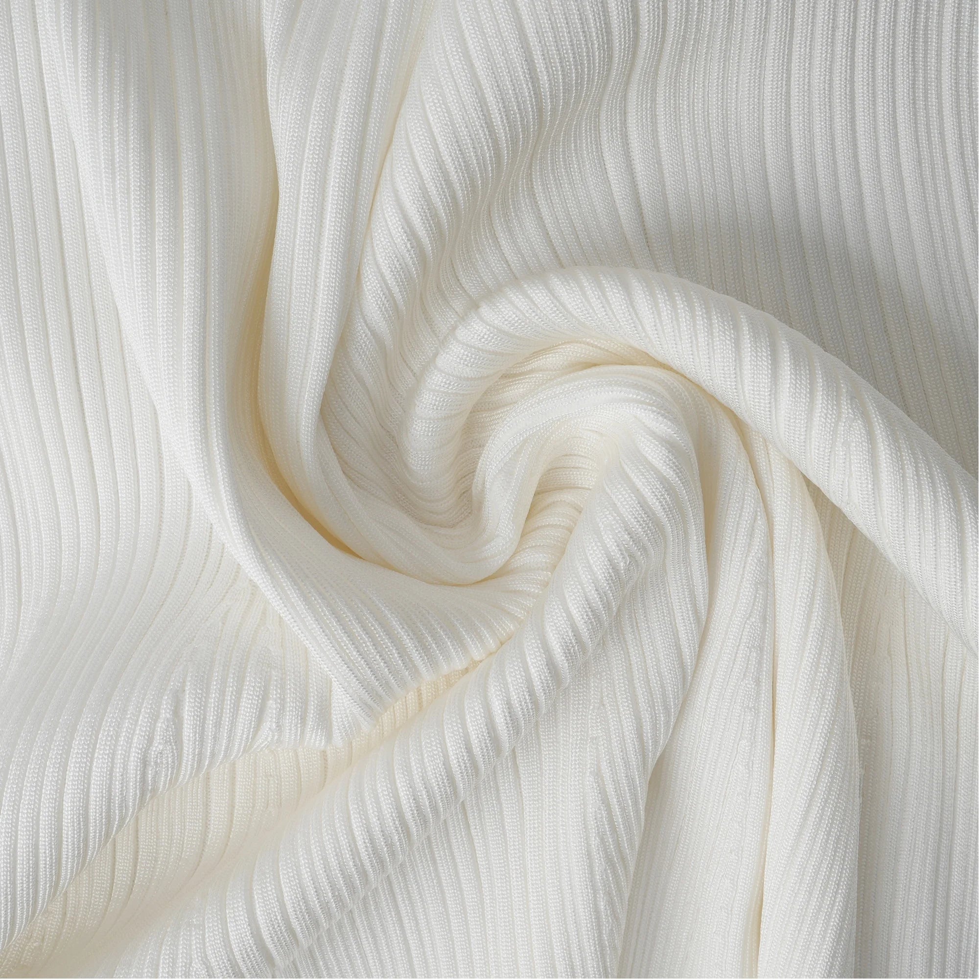 Velarve Women's White Sleeveless Knit Maxi Dress with Ruffle Trim