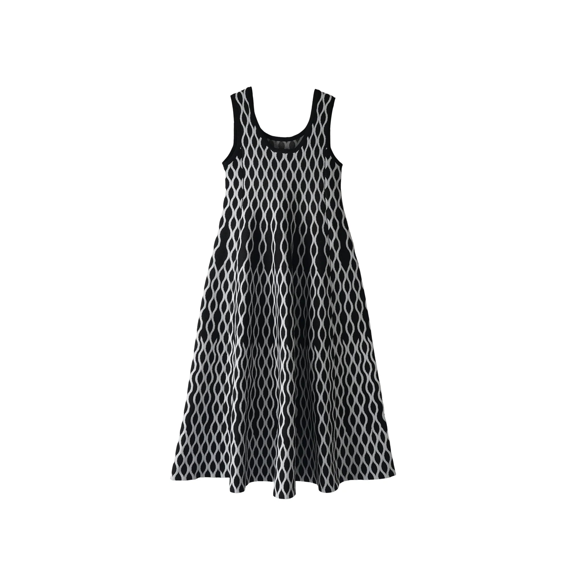 Velarve Women's Black Strapless Knit Maxi Dress with Embroidered Detail
