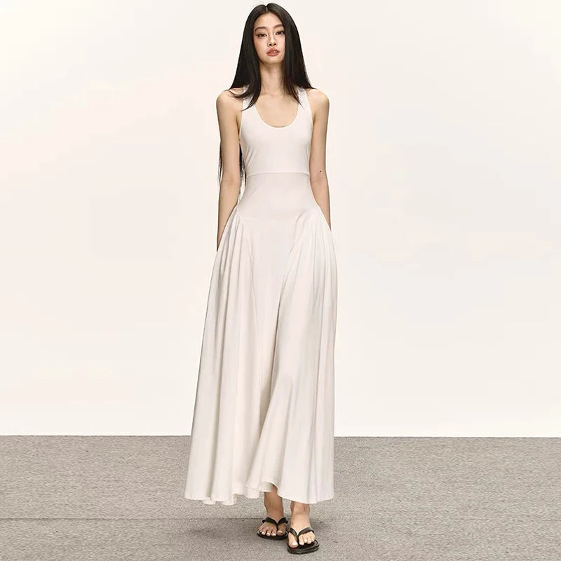 Velarve Women's Floor-Length Knit Dress, Diamond Pattern