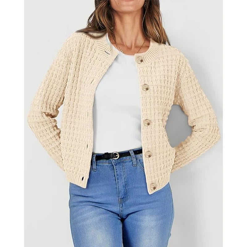Velarve Women's Oversized Knit Cardigan