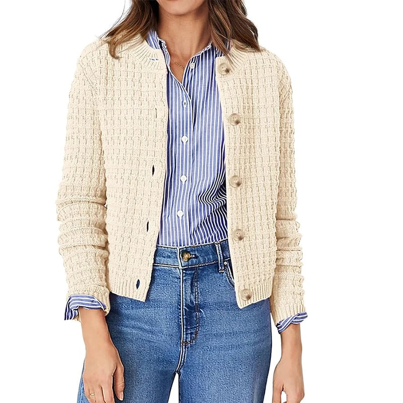 Velarve Women's Oversized Knit Cardigan