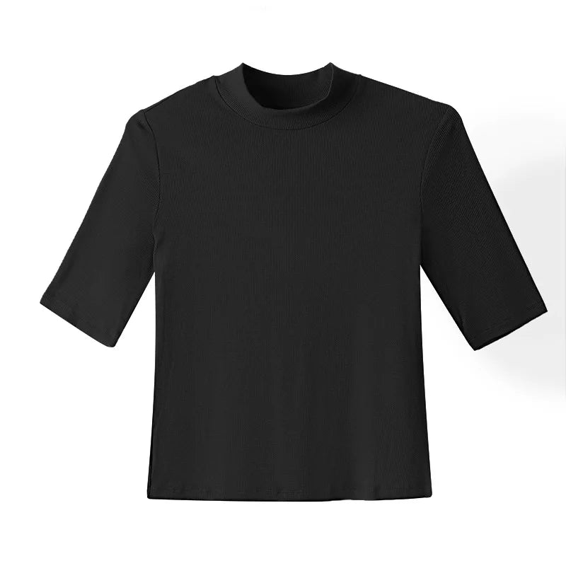 Velarve Women's Sport Yoga Top, Slim-Fit Moisture-Wicking